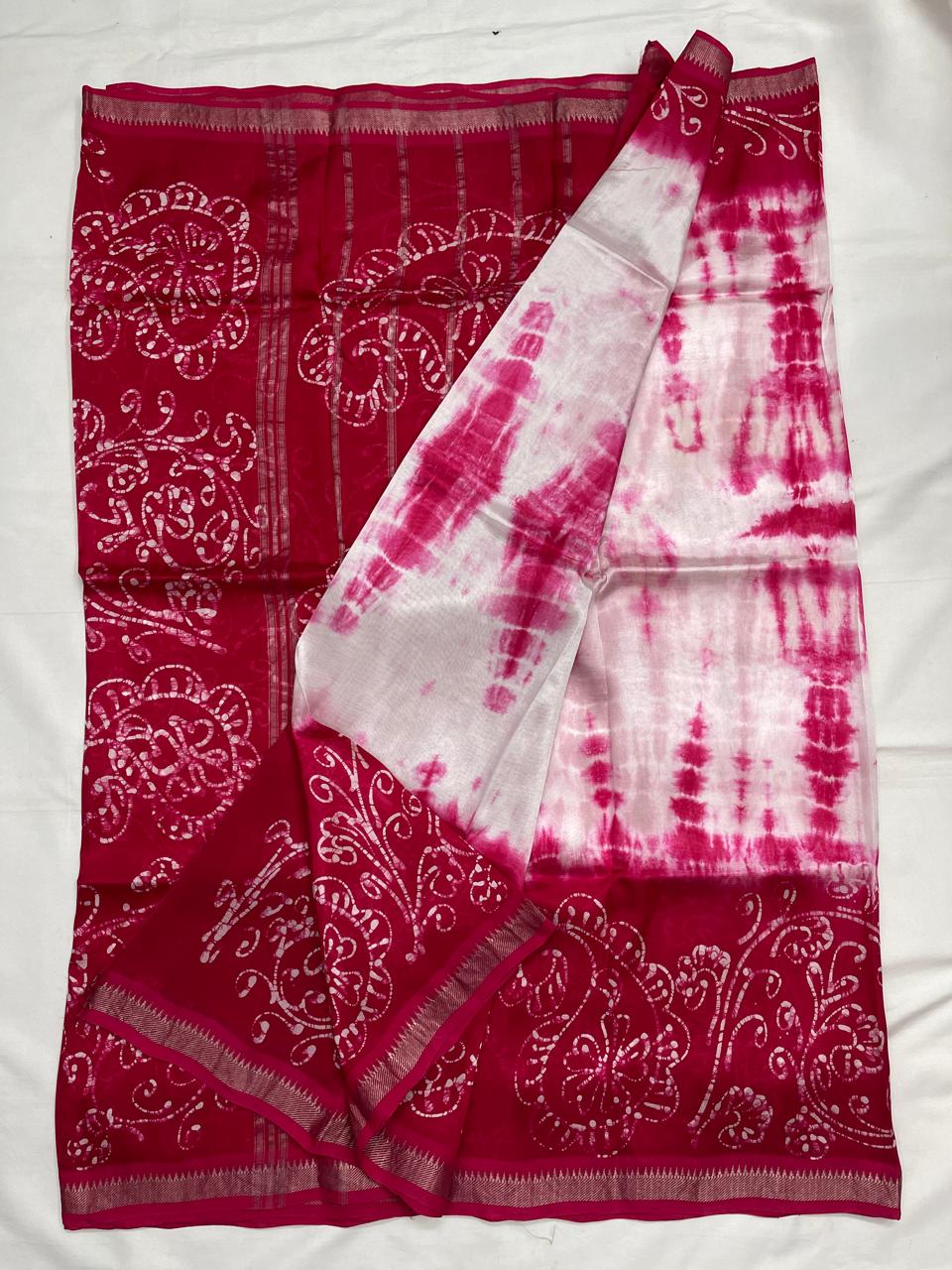 Shabina | Shibori Mangalagiri Saree
