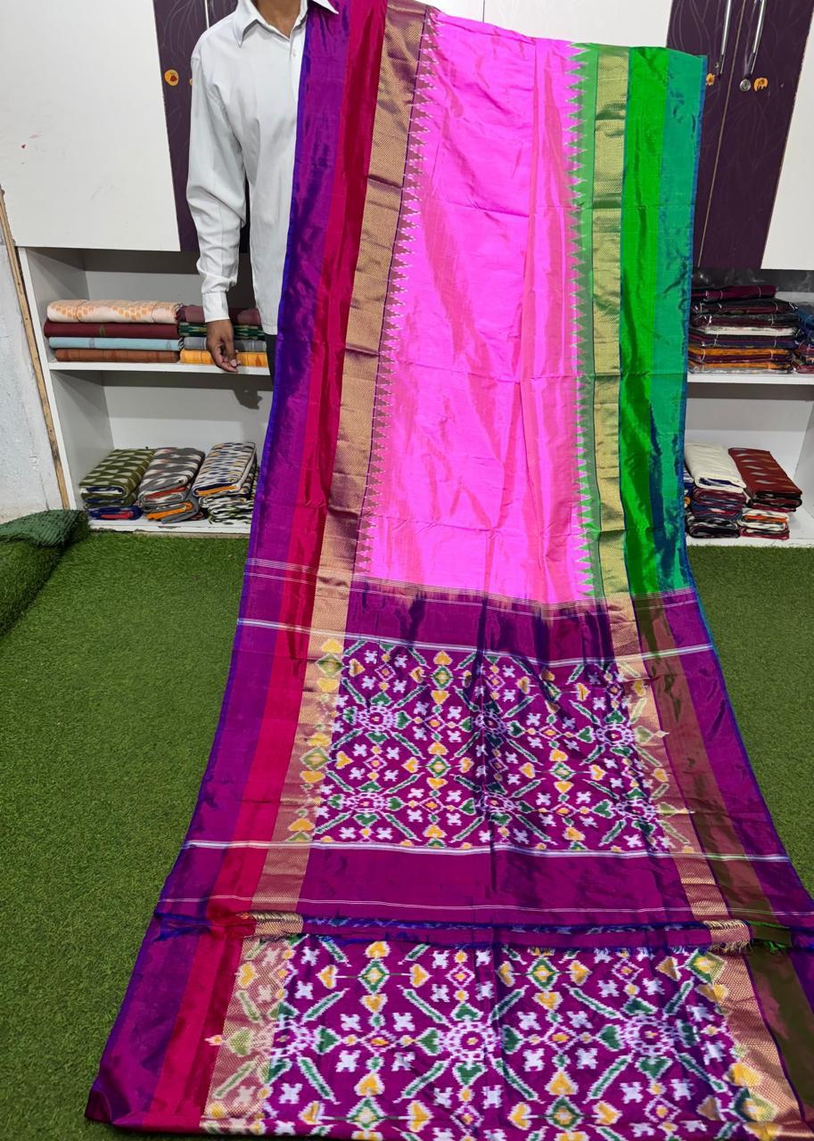 Ikritha | Ikat Patola Silk Saree