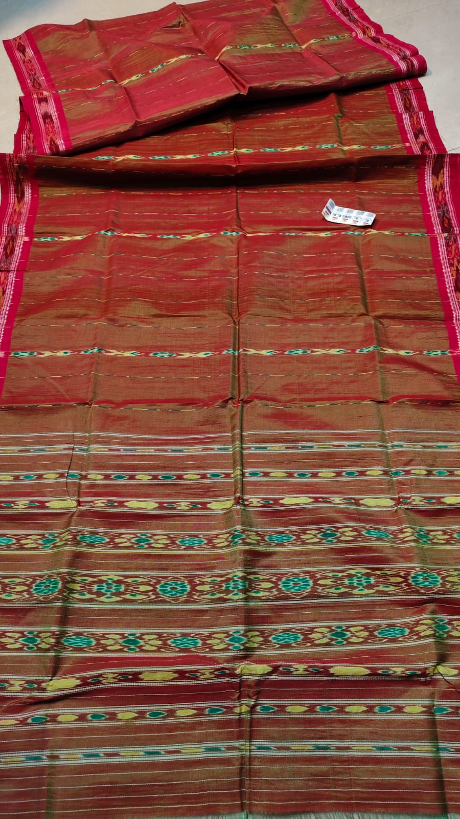 Rida | Sambalpuri kotki saree in tussar silk
