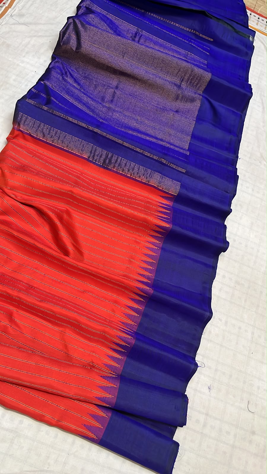 Pure silk handwoven gadwal sarees