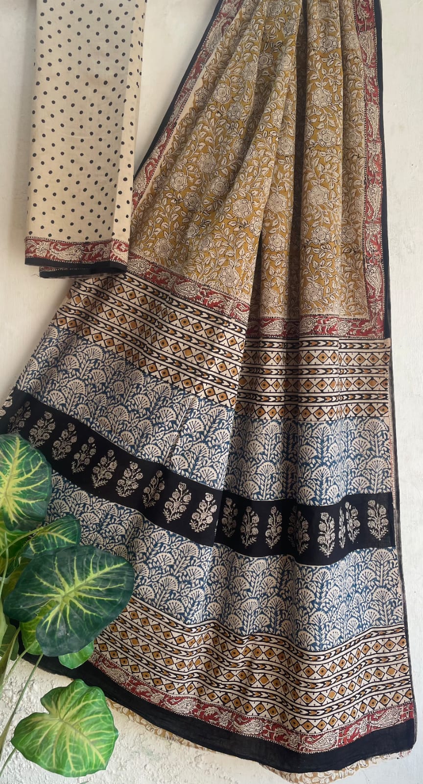Manthan | Mul Cotton Blockprint Saree