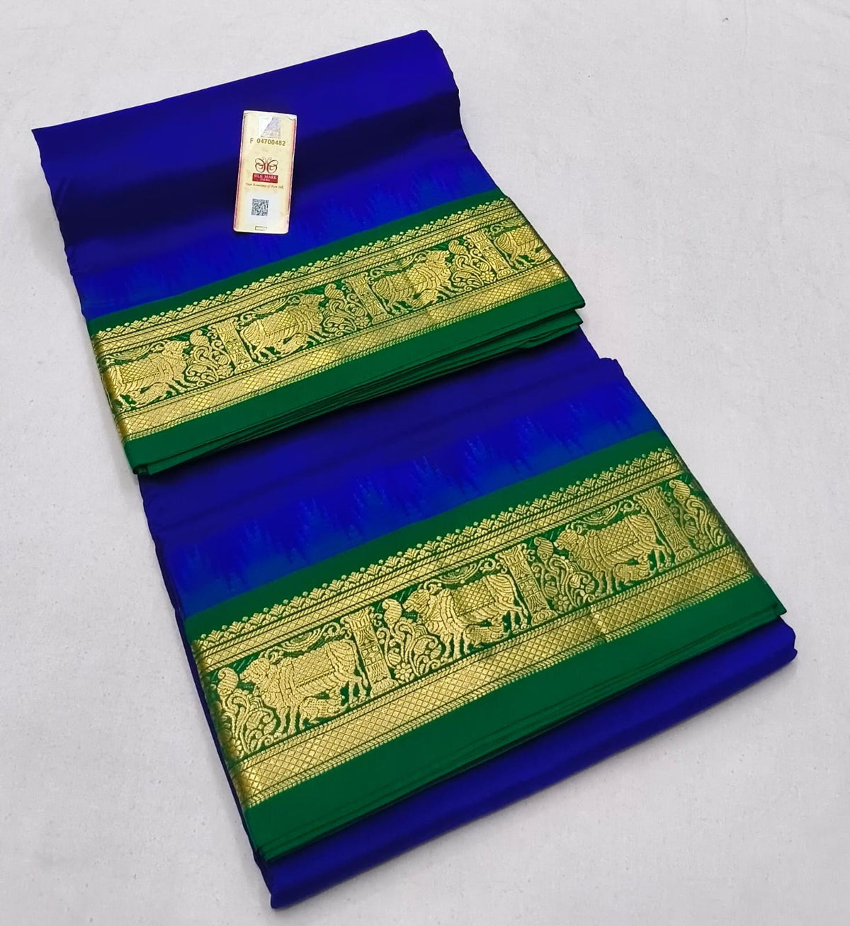 9 yards pure silk kanchipuram saree