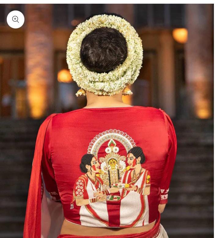 Chikala | embroidered blouse