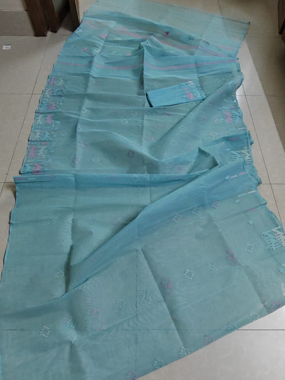 Dulari | Cotton Silk Dhakai Saree