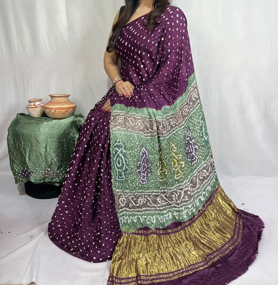 Banjeet | Bandhej Saree