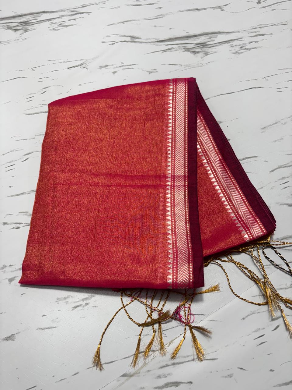 Tiwazah | Tissue Saree