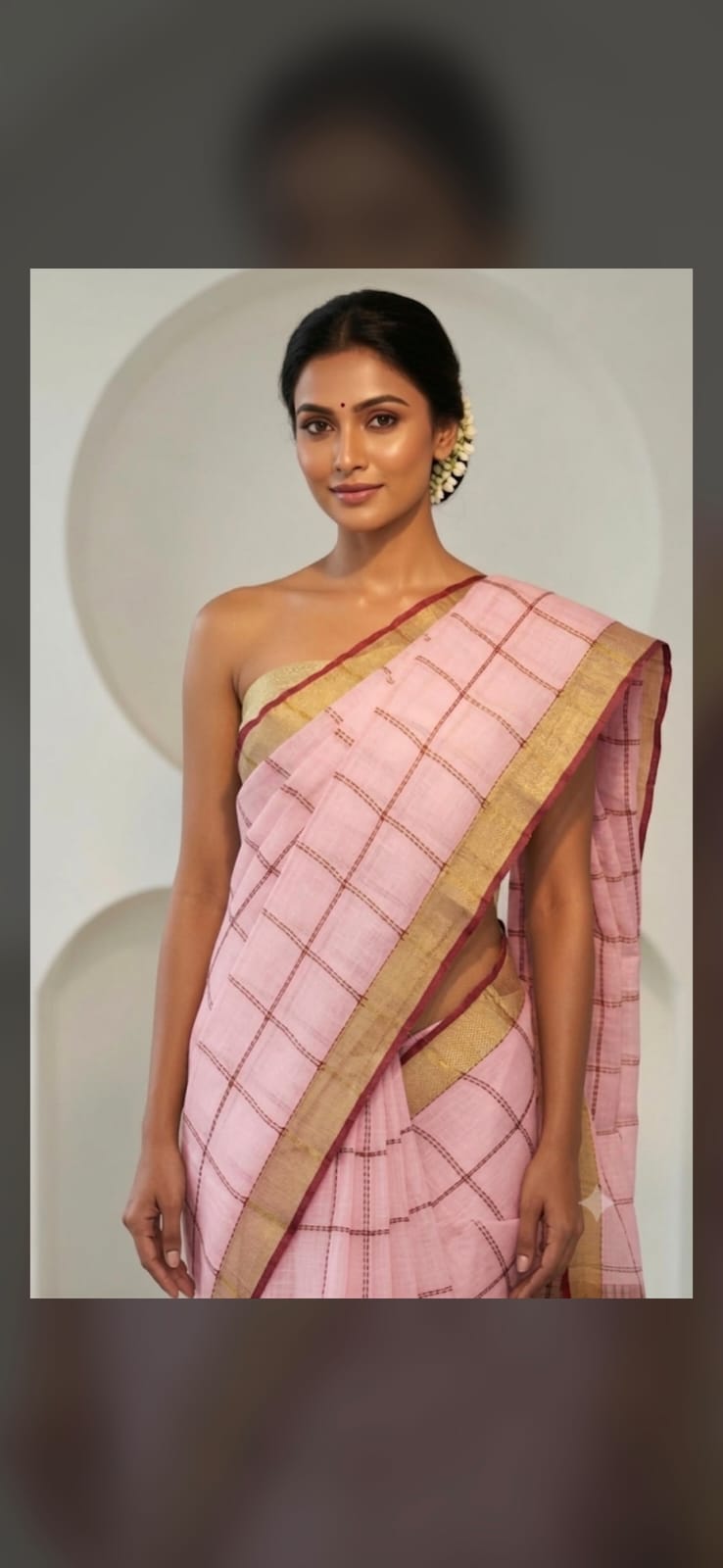 Attractive collection 🥻
linen saree with kantha Stich saree
Saree 5.5 meter
Blouse 1 meter