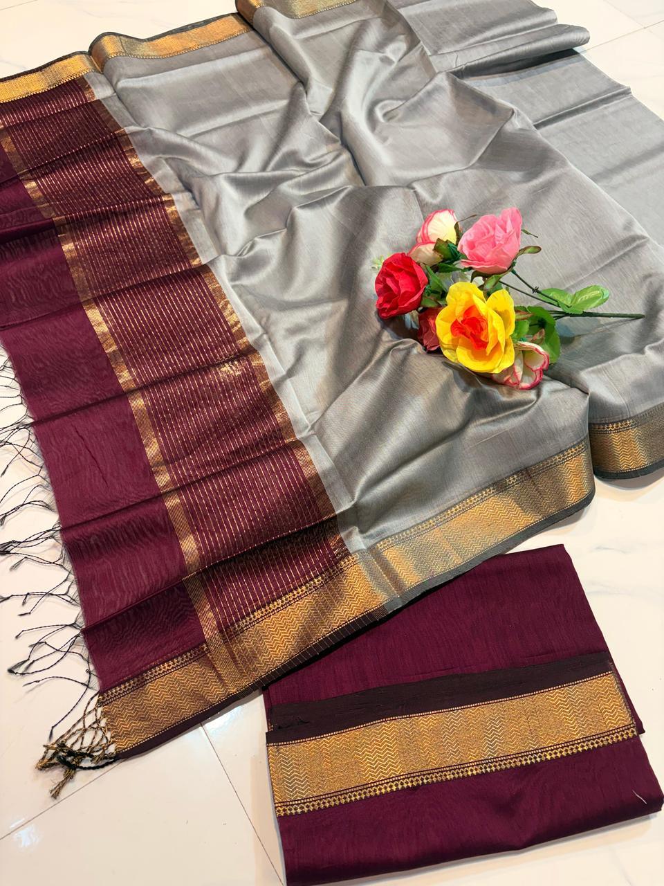 Mithun | Cotton Silk Maheshwari