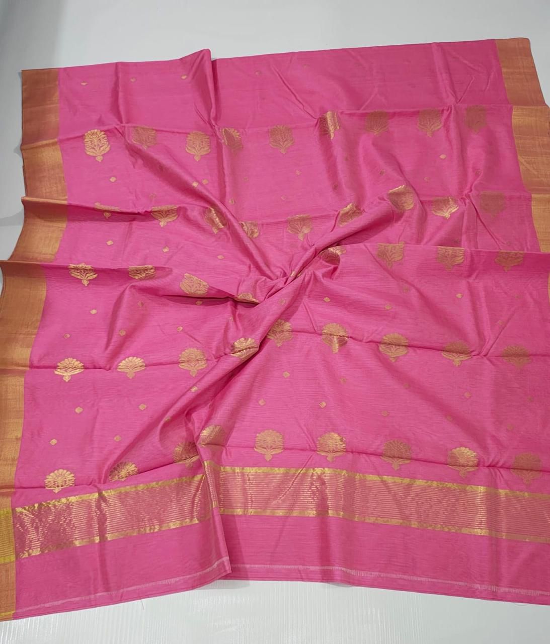 Chandrayani | Cotton Silk Chanderi Saree