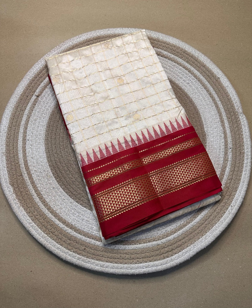 Ilampoornima| Pure Silk Ilkal Saree