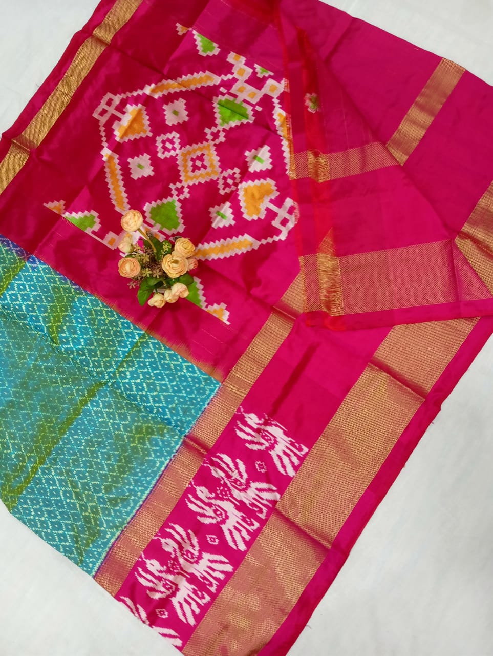 Ishaani | Pochampally Ikkat silk saree