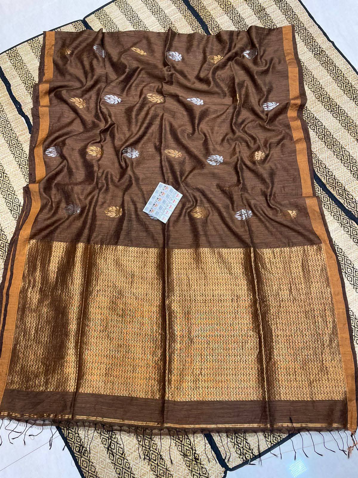 Divya | Matka Silk Jamdani