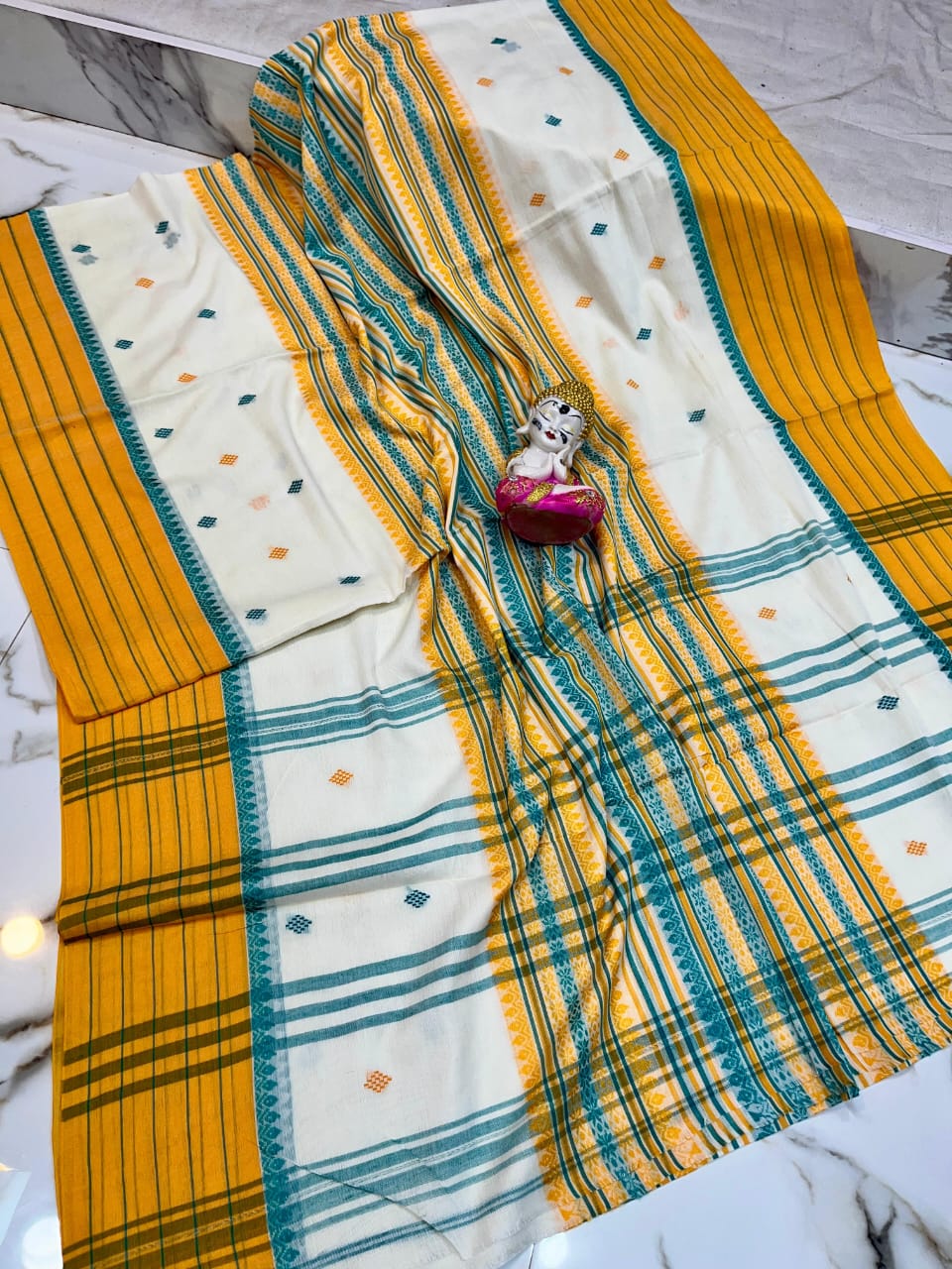 Deepathi | Dhonekhali Cotton Saree