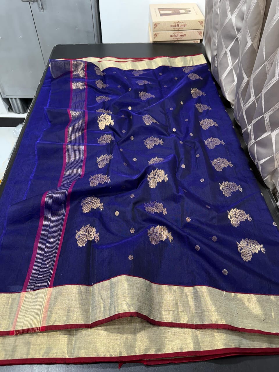 Chandramouli | Cotton Silk Chanderi Saree