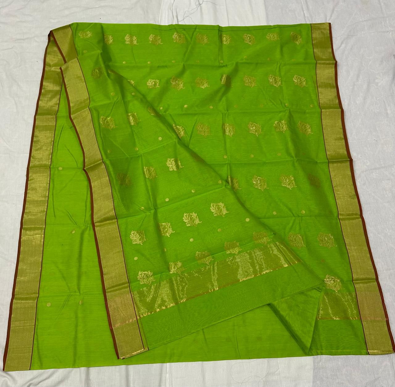 Chandrasa | Cotton Silk Chanderi Saree