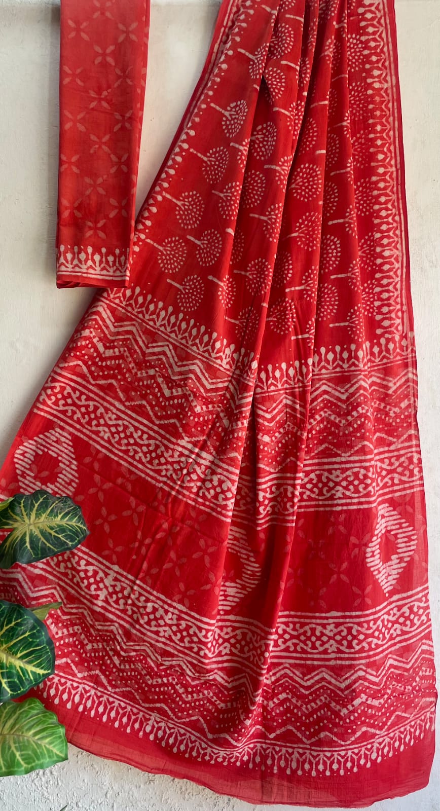 Miran | Mul Cotton Blockprint Saree