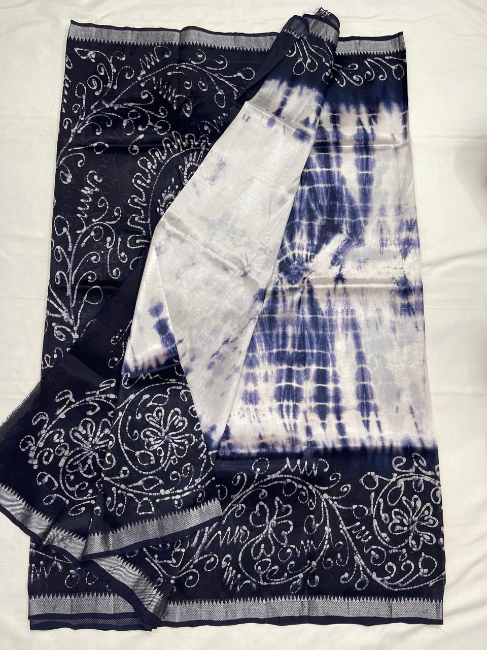 Suhasini | Shibori Mangalagiri Saree