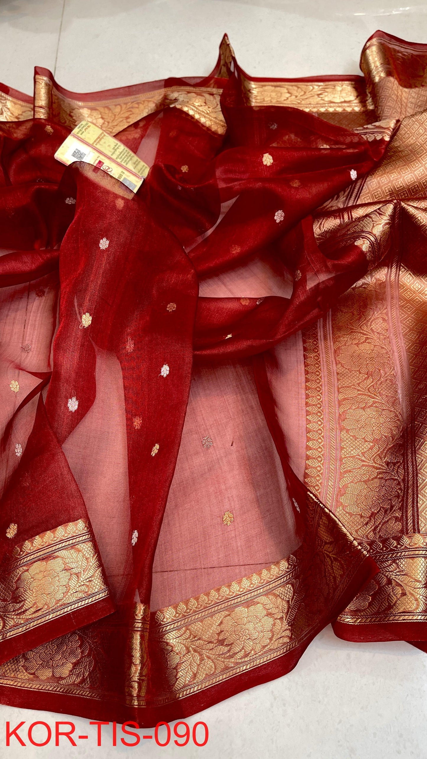 Basudhara | Tissue banarasi Saree
