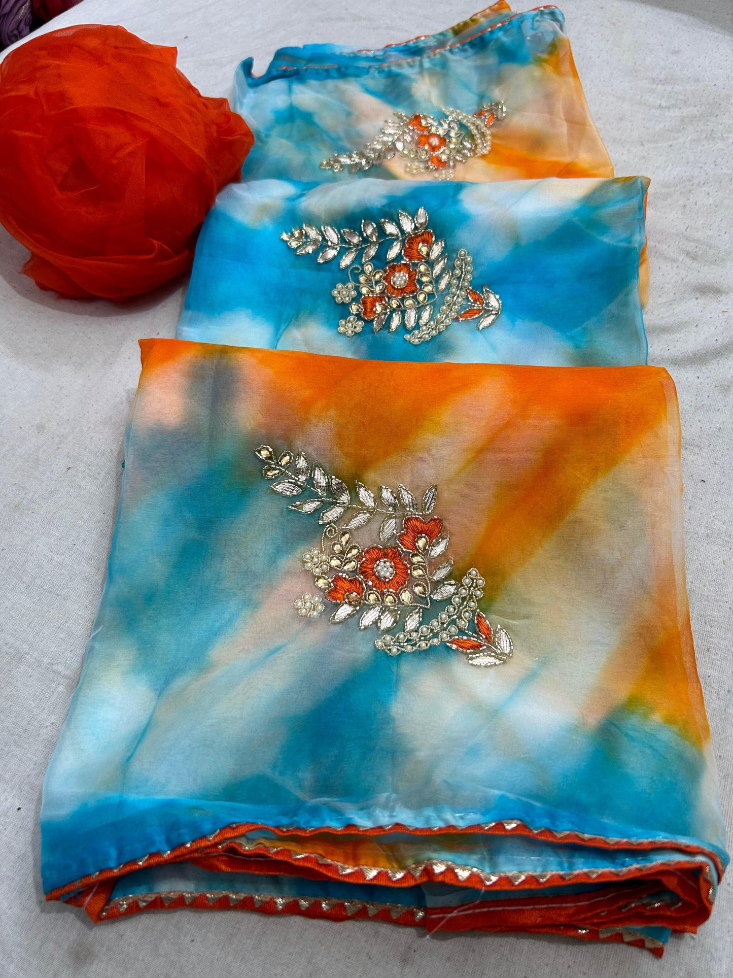 Zarinea | Gota Patti Saree