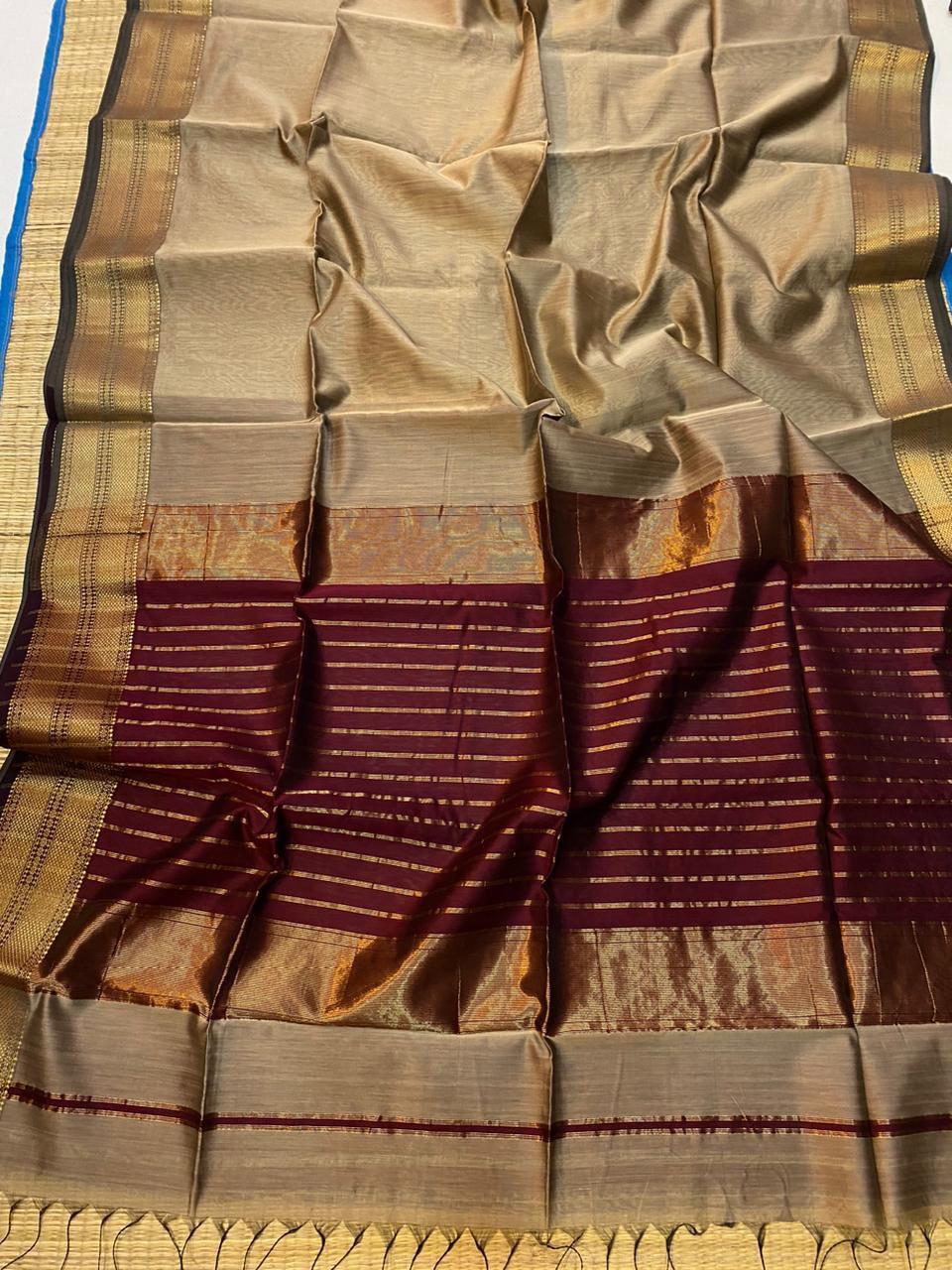 Mansoor | Cotton Silk Maheshwari