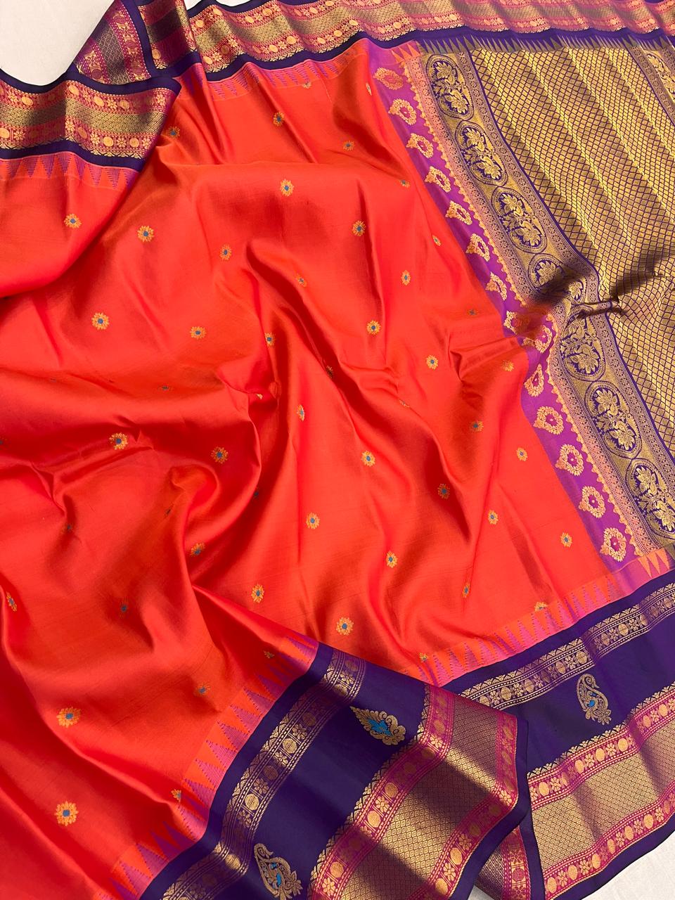 Tirsani | Pure Pattu Gadwal Sarees