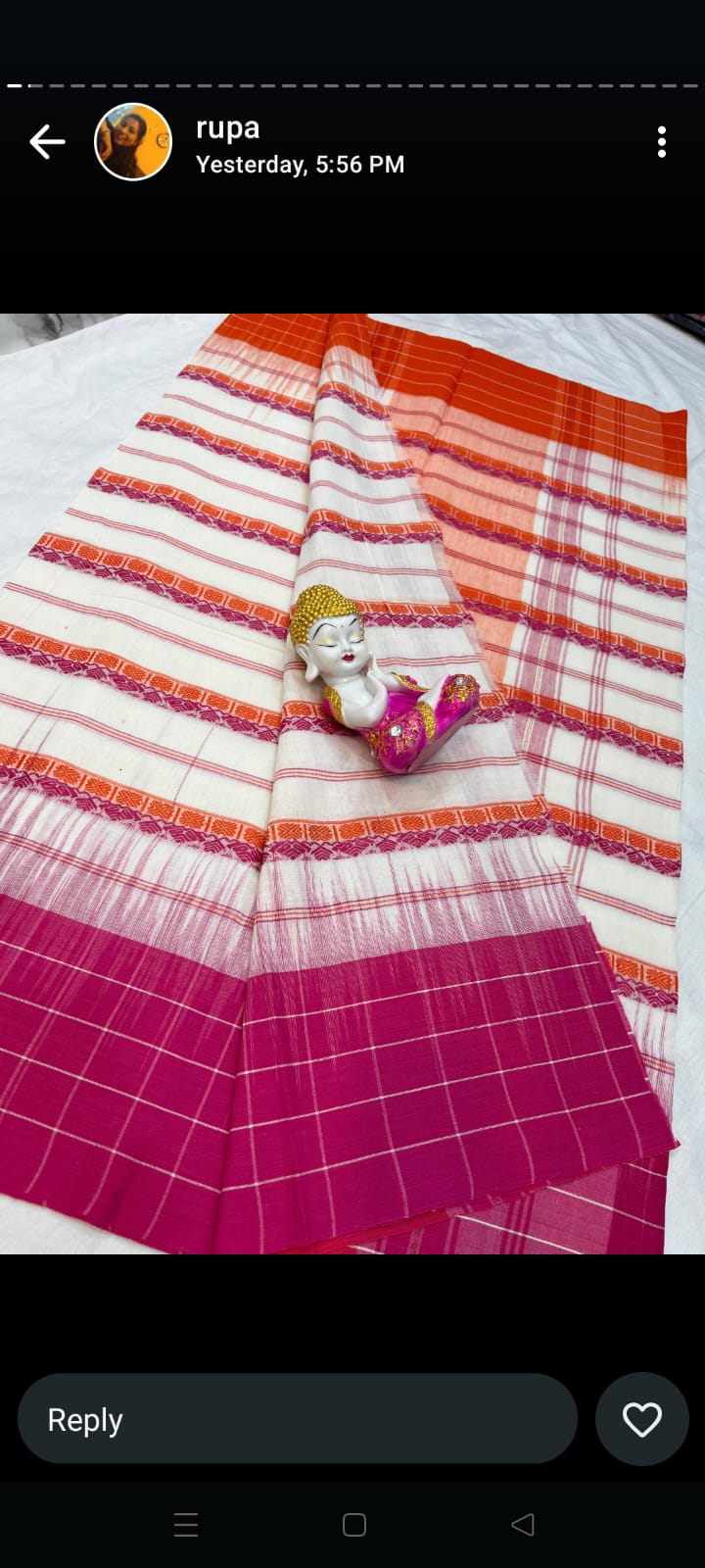 Daminila | Dhonekhali Cotton Saree