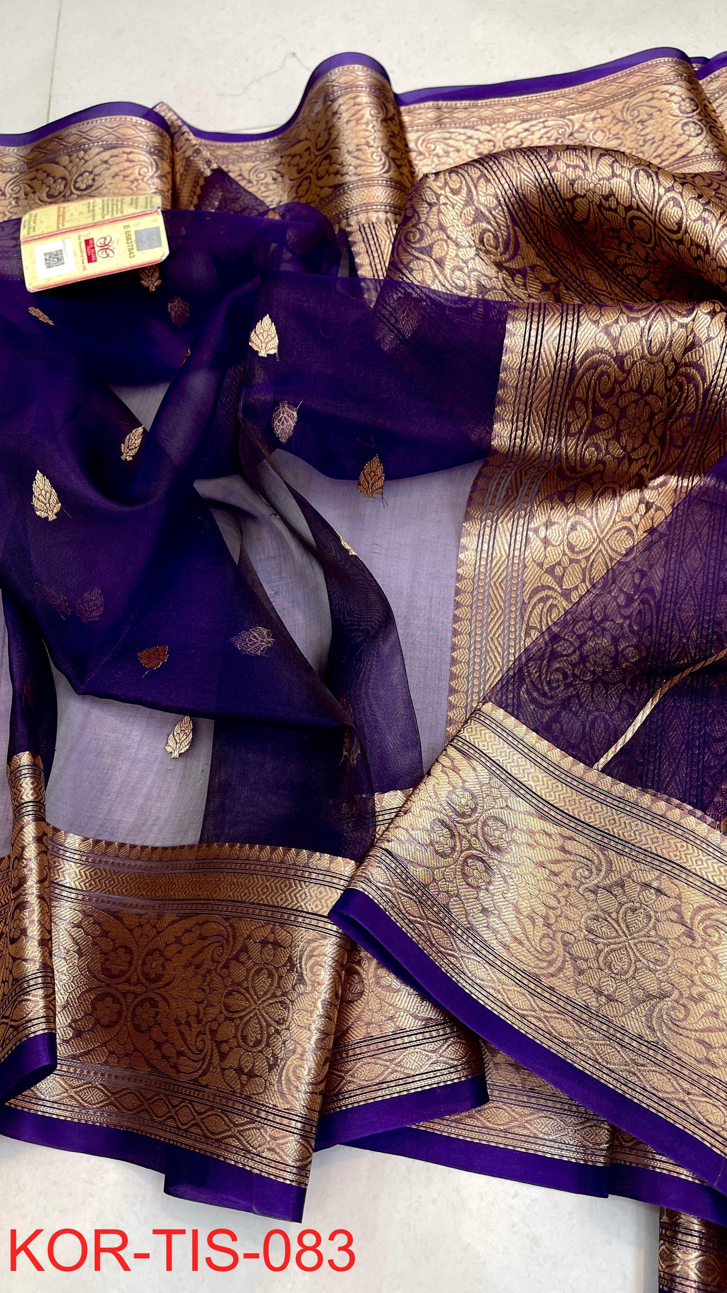 Bamini | Tissue banarasi Saree