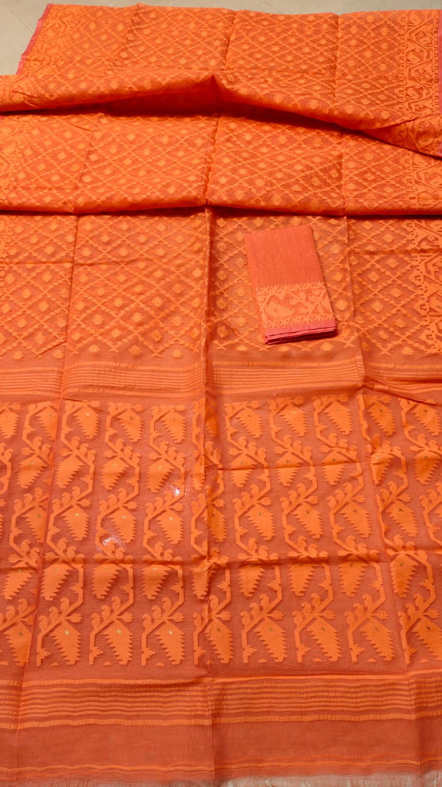 Janakithi | Half Silk Jamdani