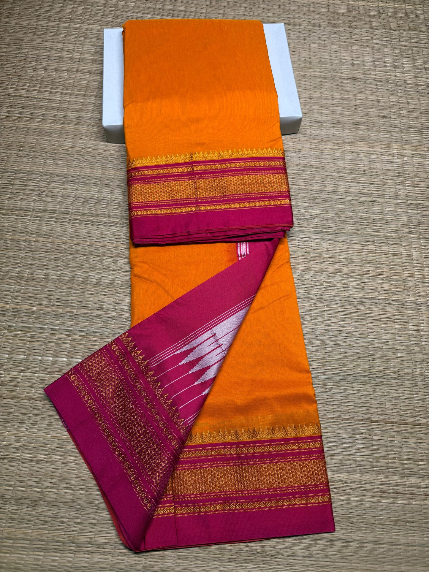 Ilmesha | Blended Silk Ilkal Saree