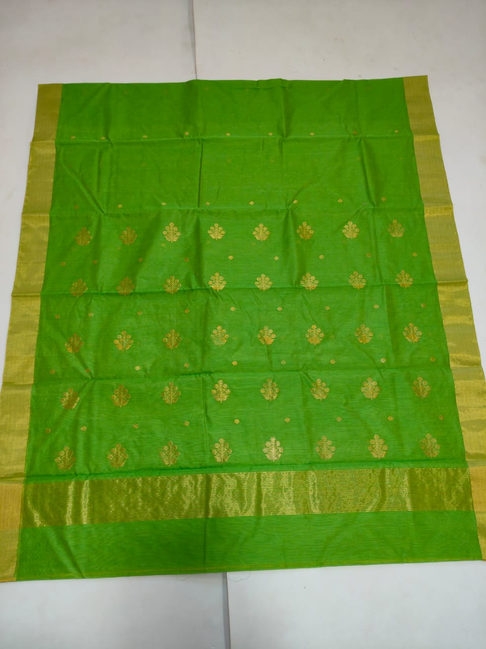 Silk y cotton
Chanderi
saree