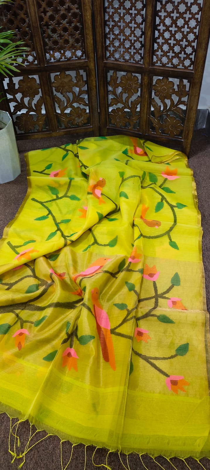 Dhruv | Muslin Jamdani