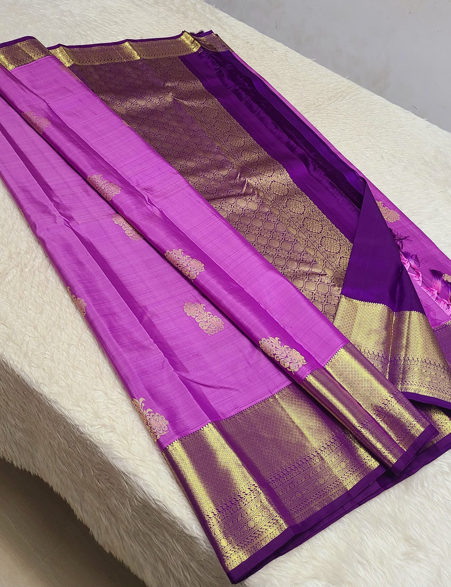 Aarohiti | 1G Zari Pure silk kanchipuram saree