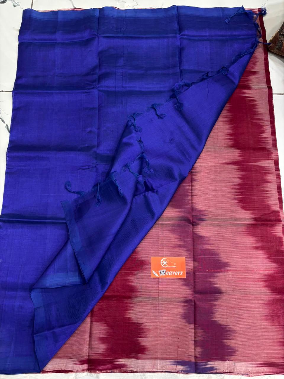 *Pure Handloom Mangalagiri CottonSilk Saree
*Wholesaree Ikkat Design
*Without Zari Border
*Contrast Pallu Blouse
