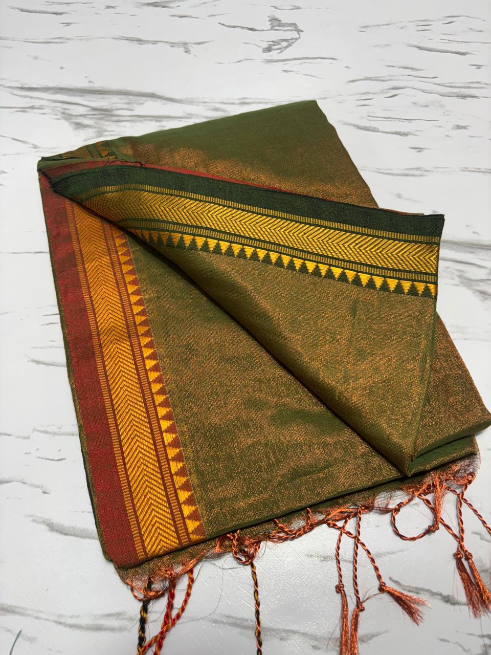 Trentona | Tissue Saree