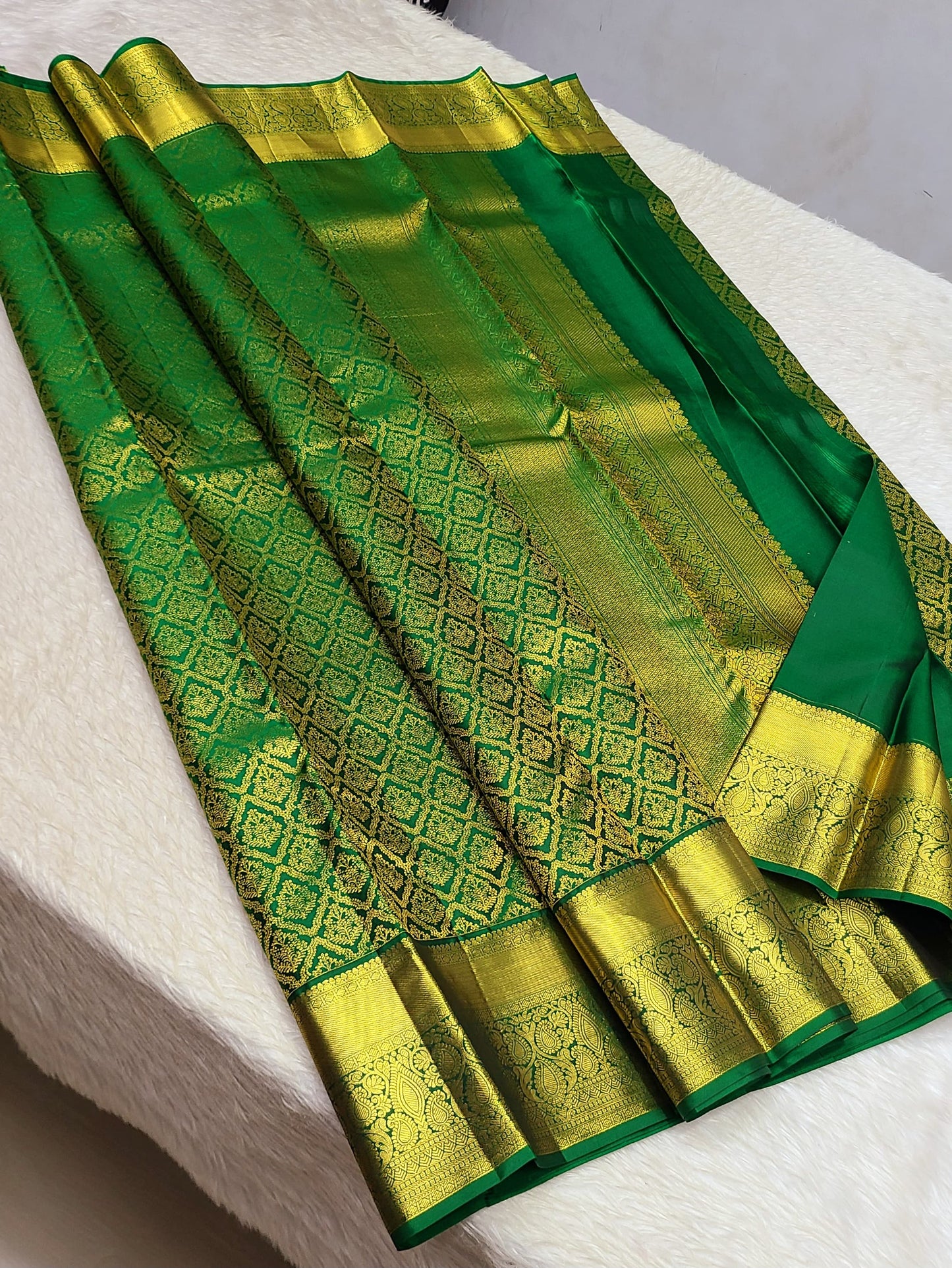 Parvati | 1G Gold Kanjeevaram Saree