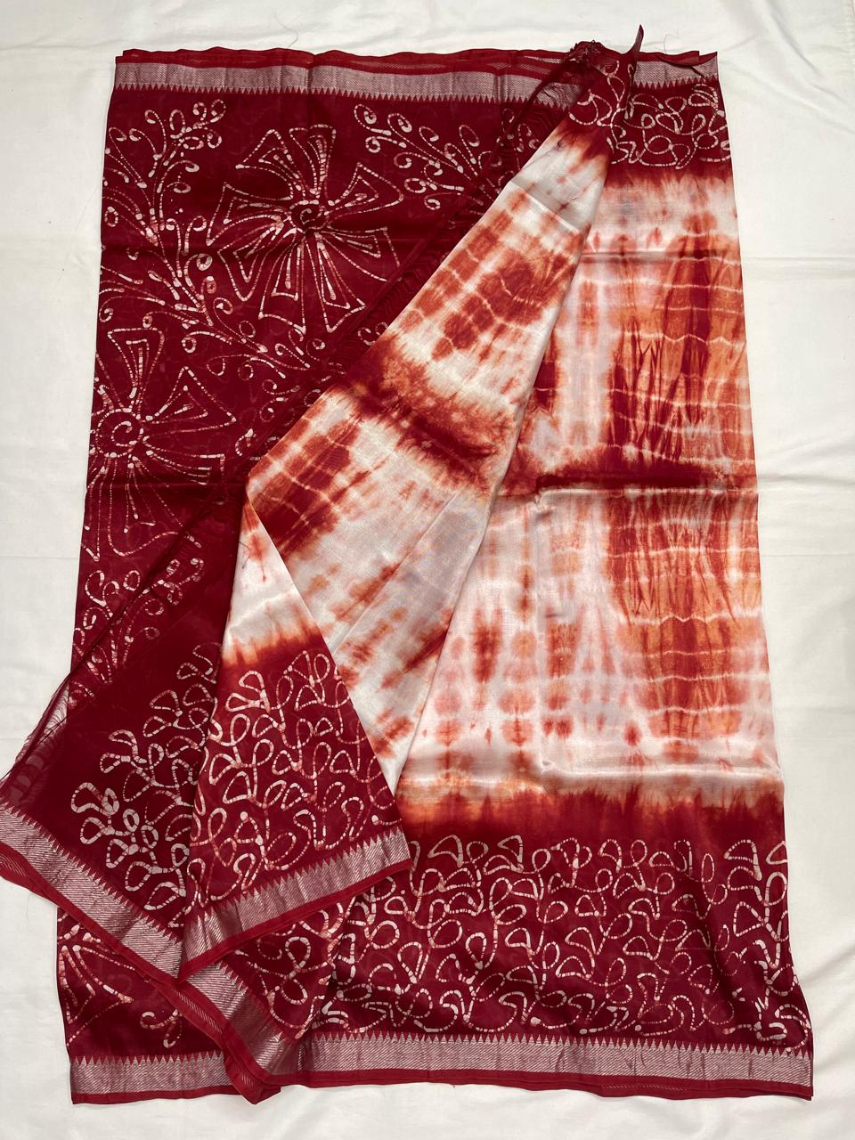 Sumitra Devi | Shibori Mangalagiri Saree