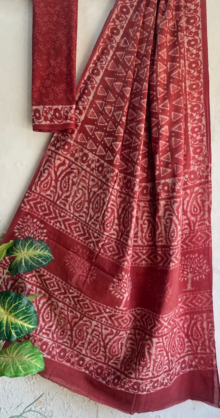 Mudit | Mul Cotton Blockprint Saree