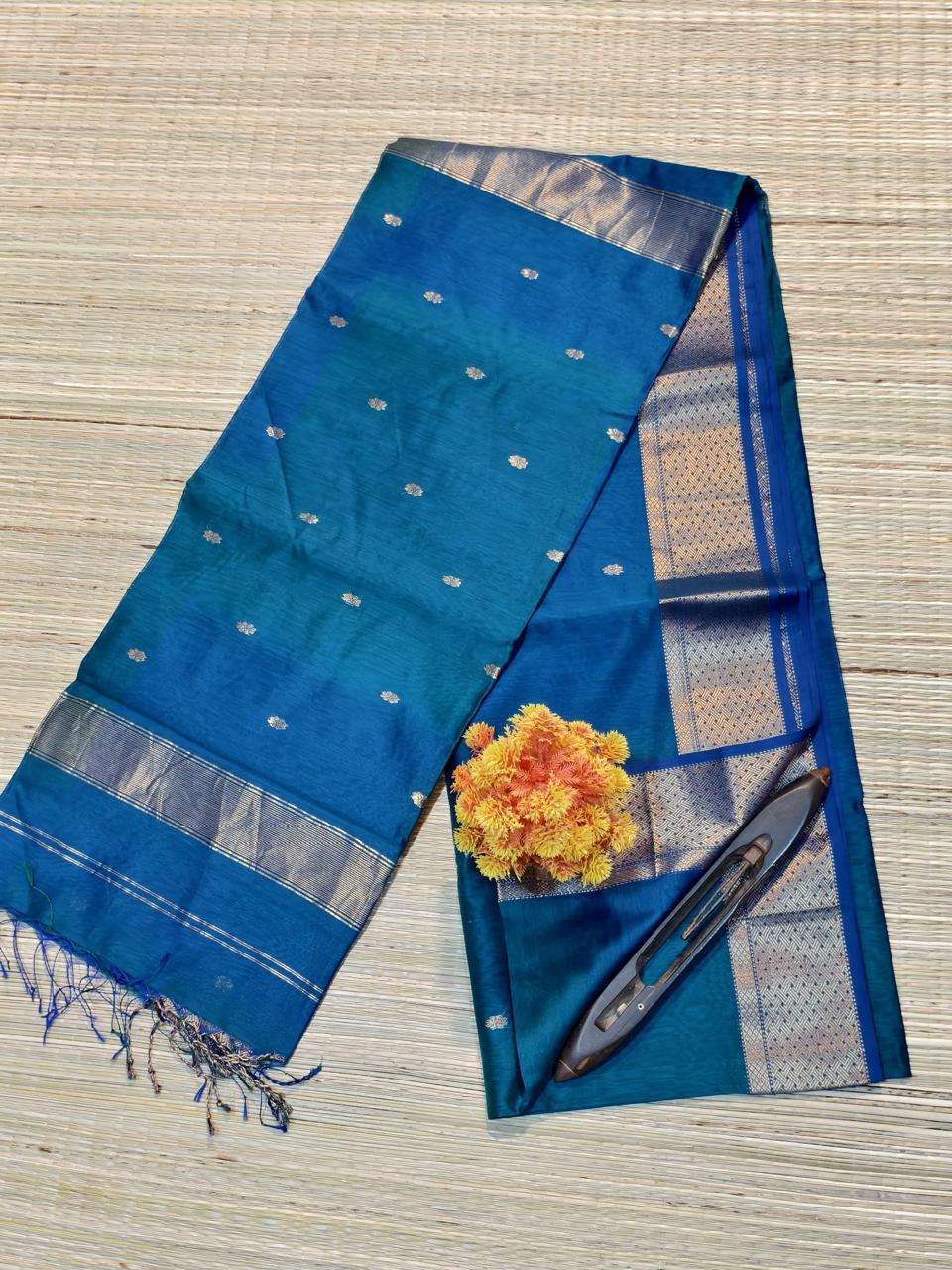 Avnshila | Cotton Silk Maheshwari