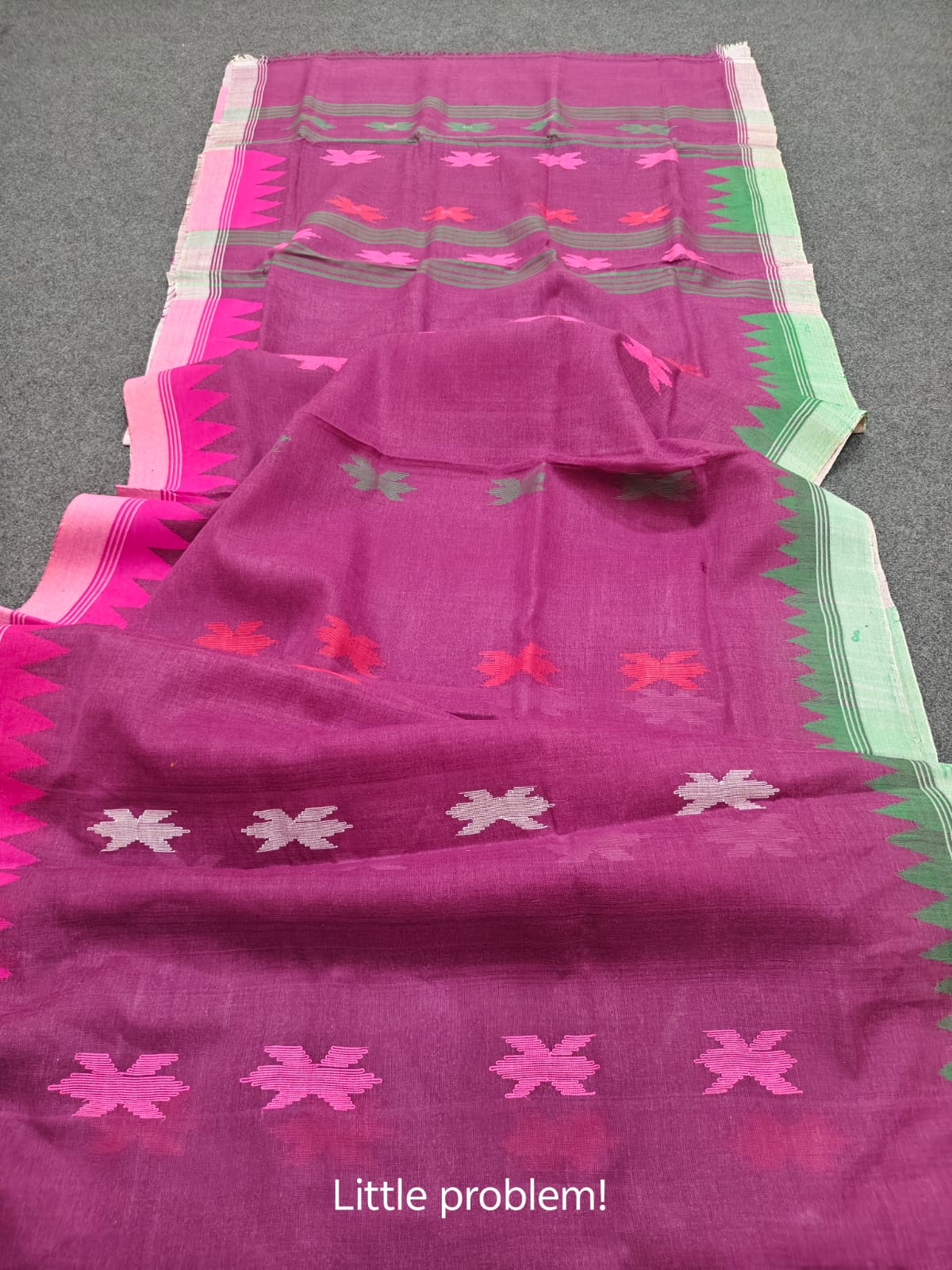 Authentic handloom
monipuri cotton saree
With bp