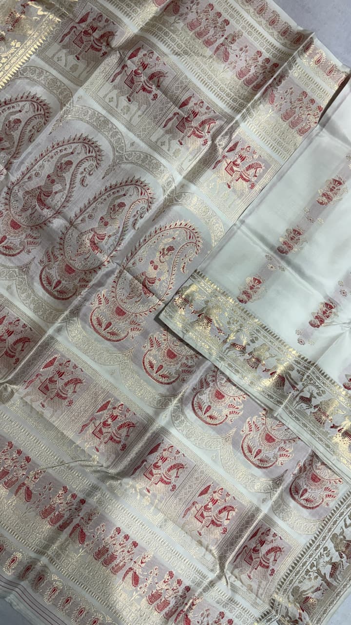 Swarnachari saree.
With silkmark.
Material silk with bp.