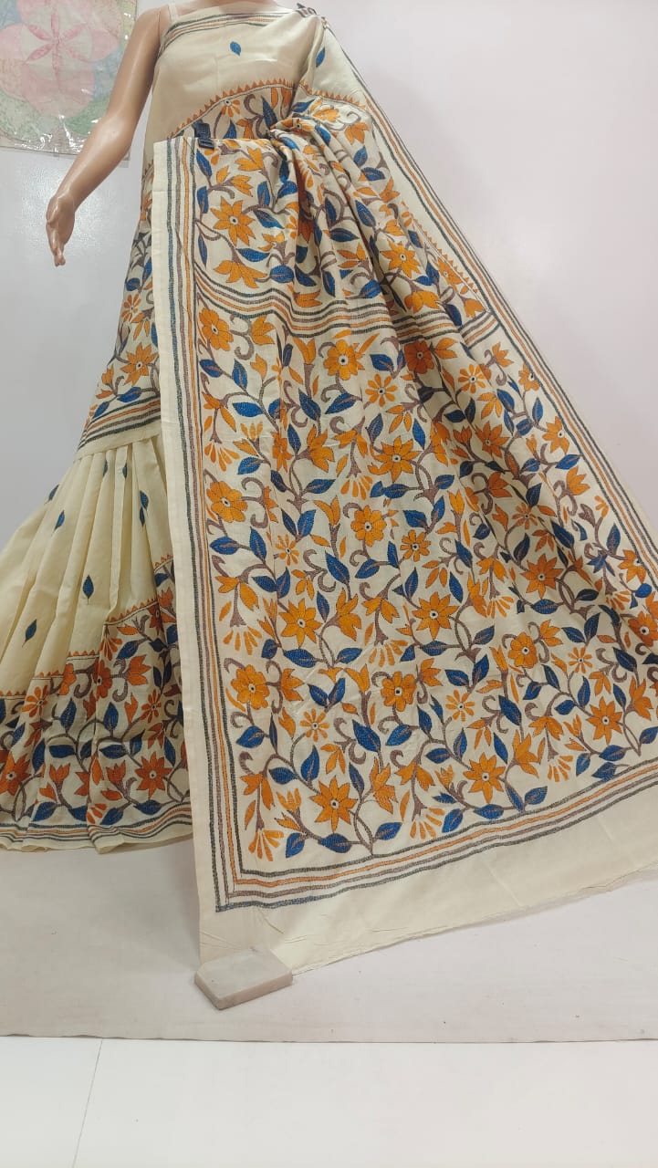 Pure Tassor kanthastich
with bp
Silk mark certified