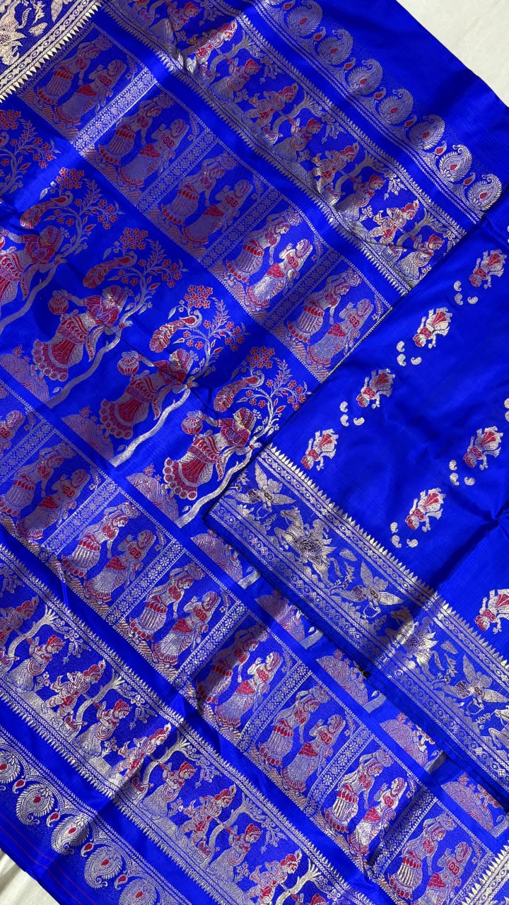 Swarnachari saree.
Material silk with bp.
With silkmark.