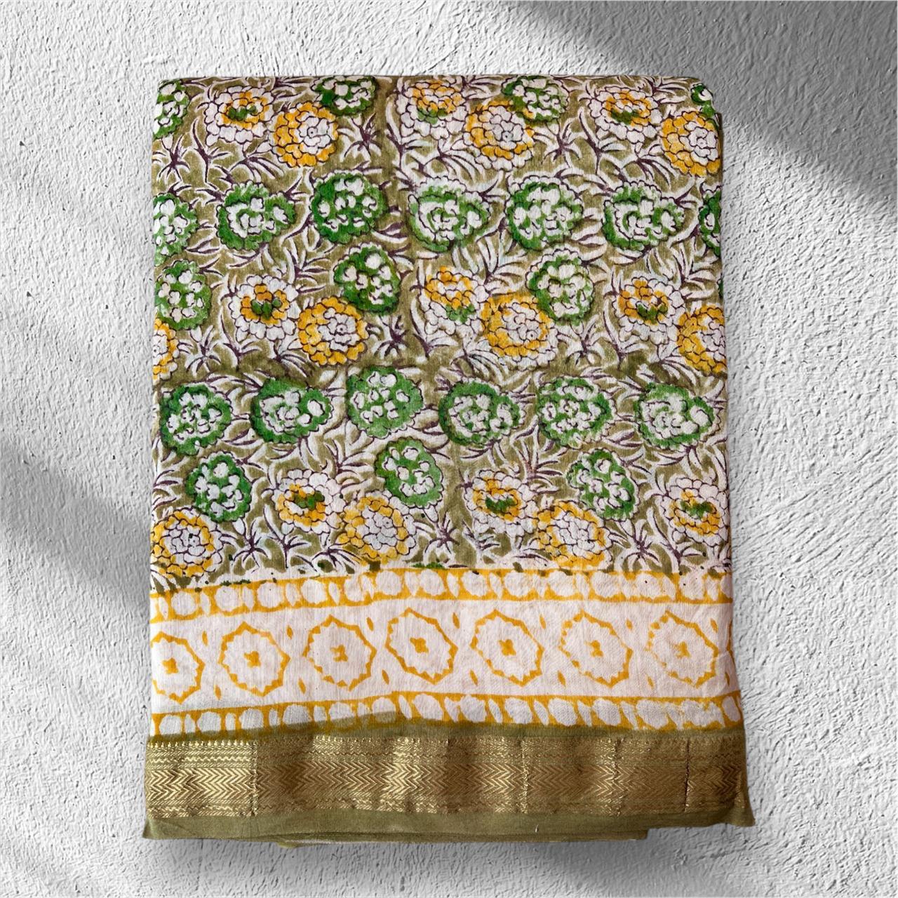 Miyana | Block prints on cotton silk