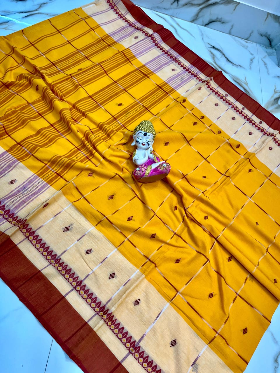 Deeptiuja | Dhonekhali Cotton Saree