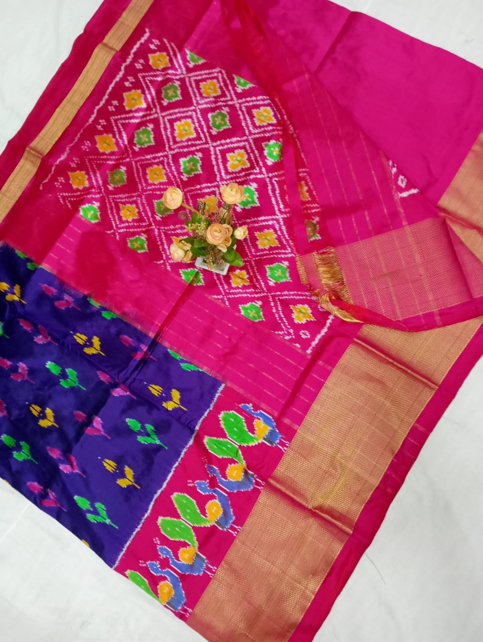 Irya | Pochampally Ikkat silk saree