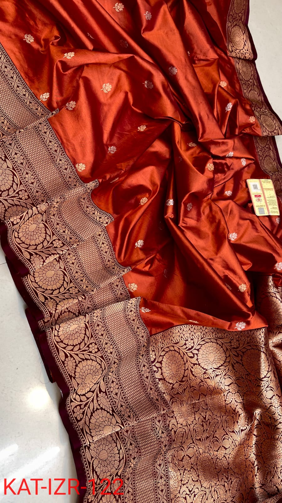 Brijita | Katan Silk Banarasee Saree