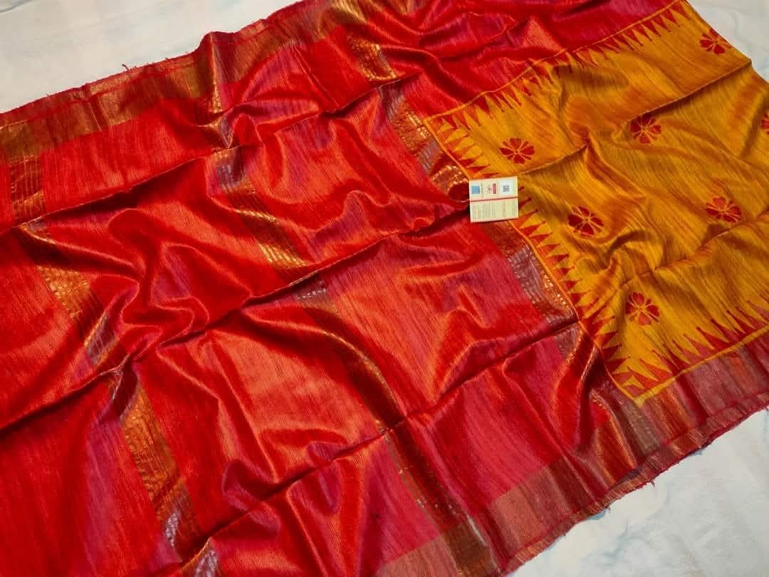 Anita | Screen prints on tussar silk