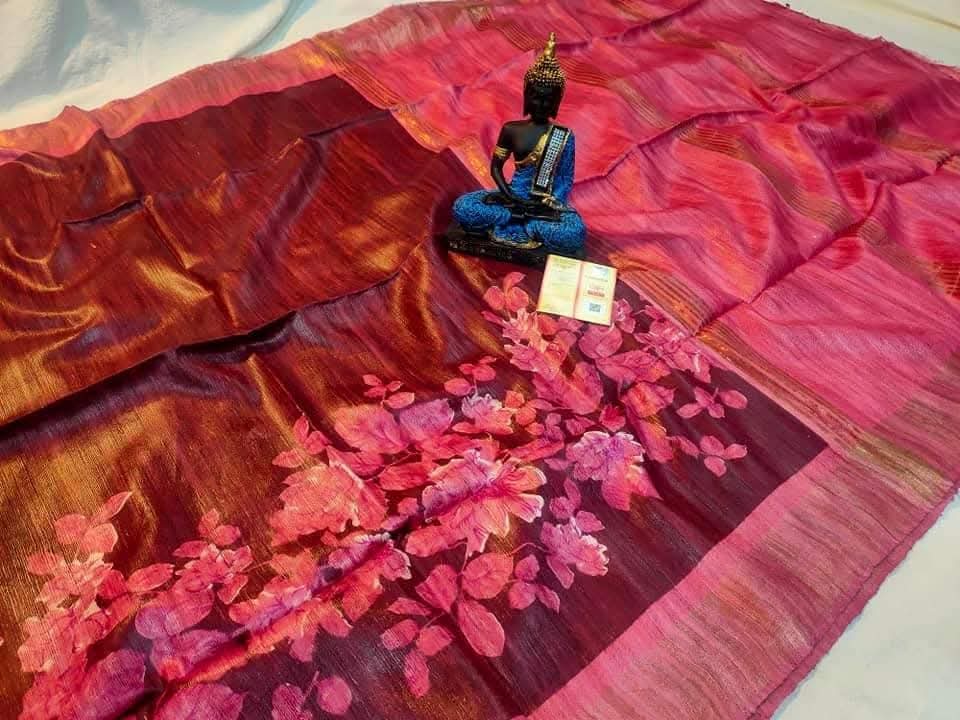 Annie | Screen prints on tussar silk