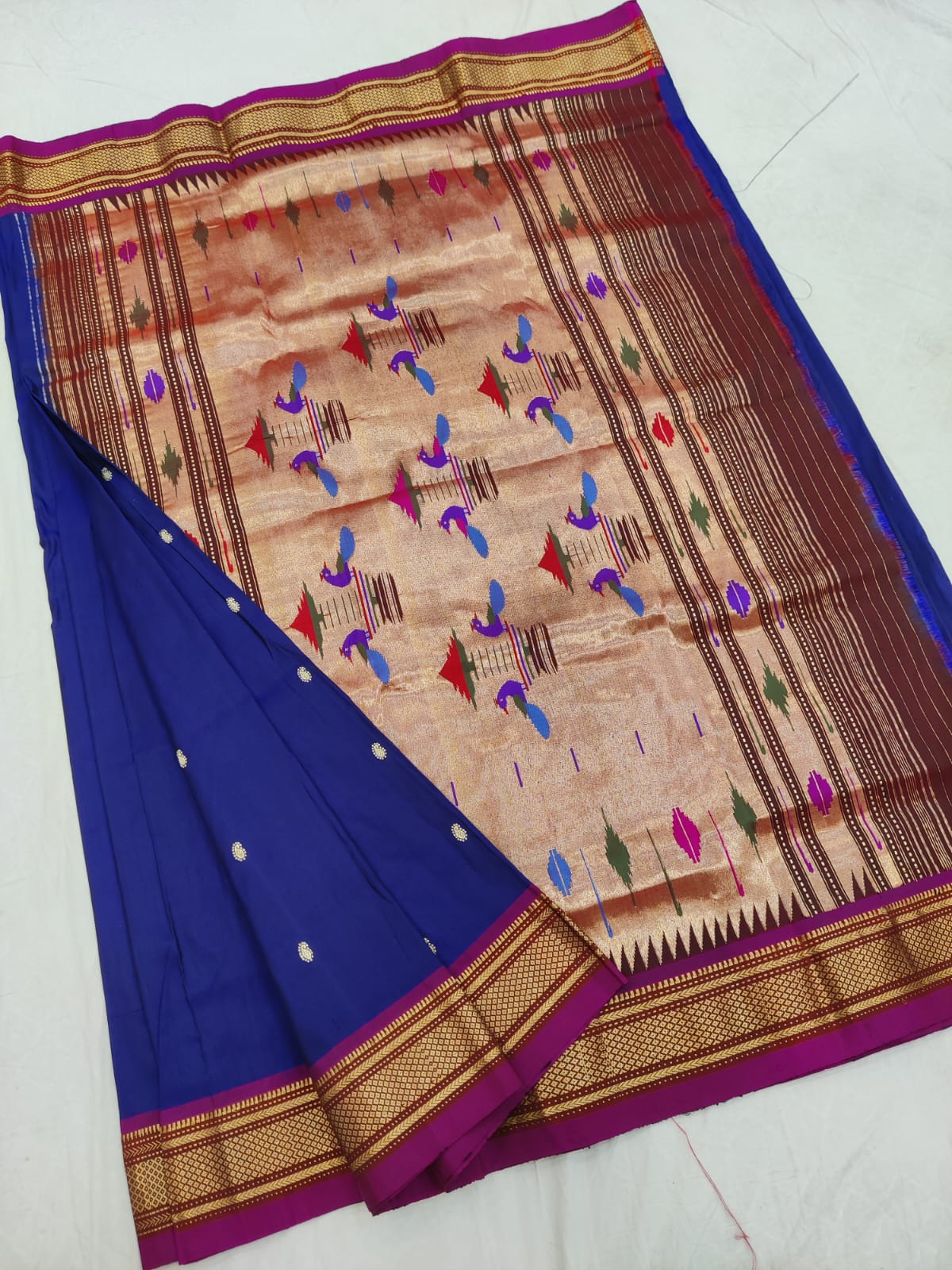 Pymitra | Pure silk handloom Paithani Saree