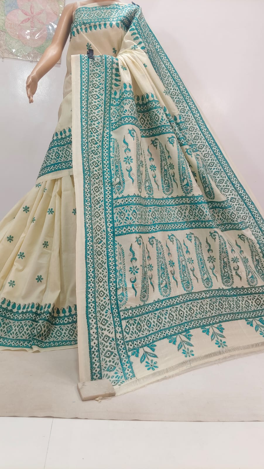 Pure Tassor kanthastich
with bp
Silk mark certified